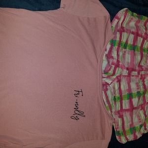 Boxer and tee sleep set